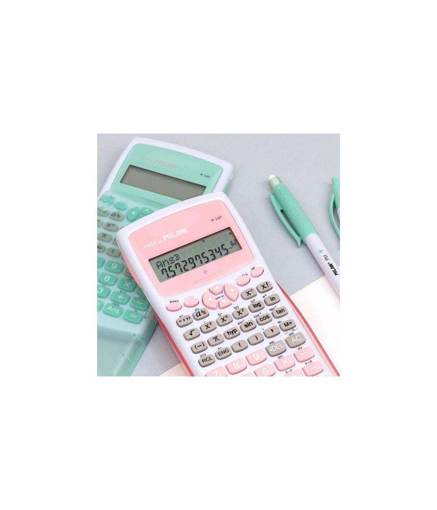 Milan blíster calculadora científica m240 turquesa, edición +
