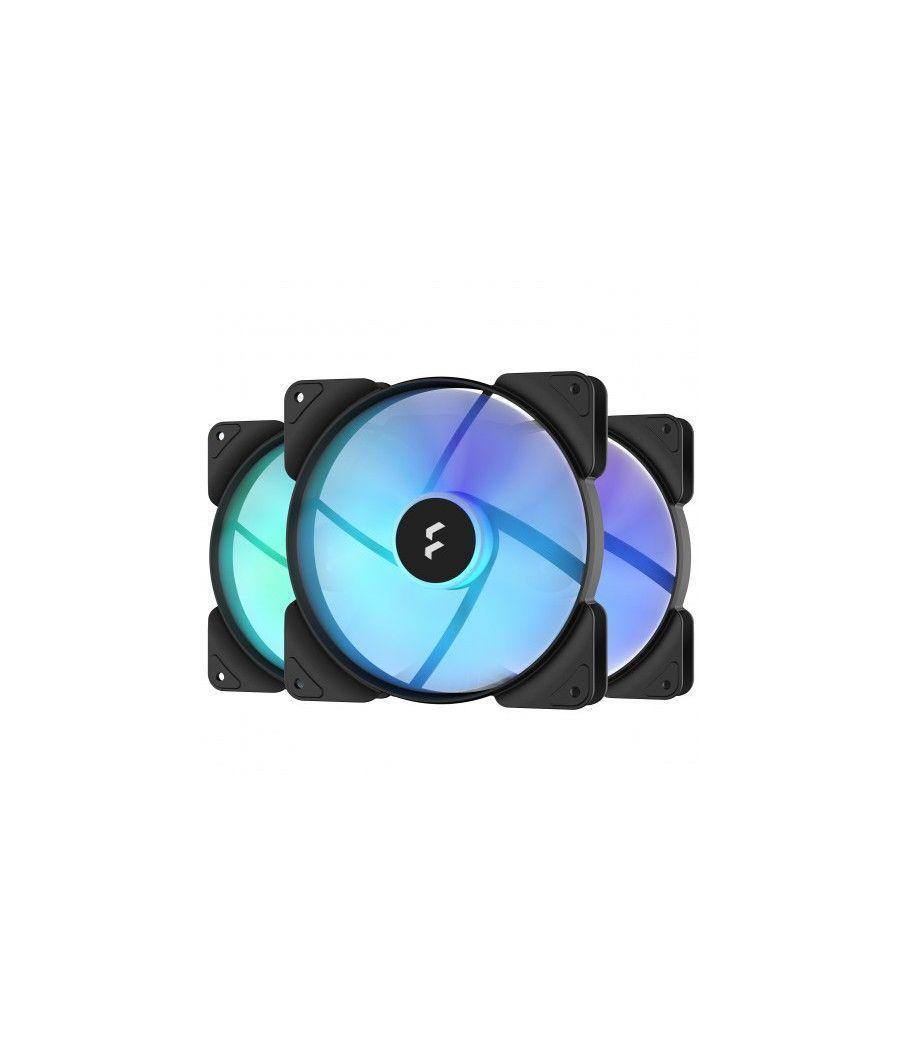 Fractal design aspect 14 rgb pwm carcasa del ordenador ventilador 14 cm negro 3 pieza(s)