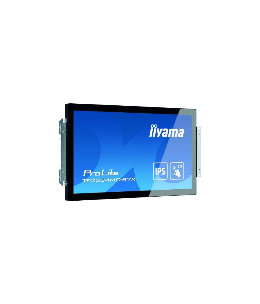 Iiyama prolite tf2234mc-b7x monitor pantalla táctil 54,6 cm (21.5") 1920 x 1080 pixeles multi-touch multi-usuario negro