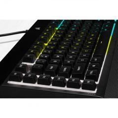 Corsair k55 rgb pro teclado usb qwerty español negro