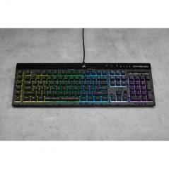 Corsair k55 rgb pro teclado usb qwerty español negro