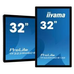 Iiyama prolite tf3239msc-b1ag monitor pantalla táctil 80 cm (31.5") 1920 x 1080 pixeles multi-touch multi-usuario negro