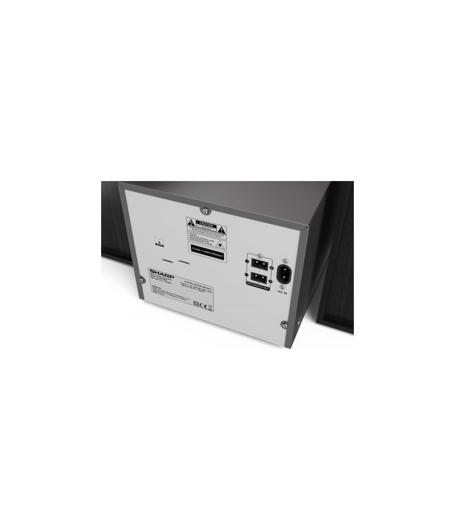 Sharp xl-b512(bk) sistema de audio para el hogar microcadena de música para uso doméstico 45 w negro
