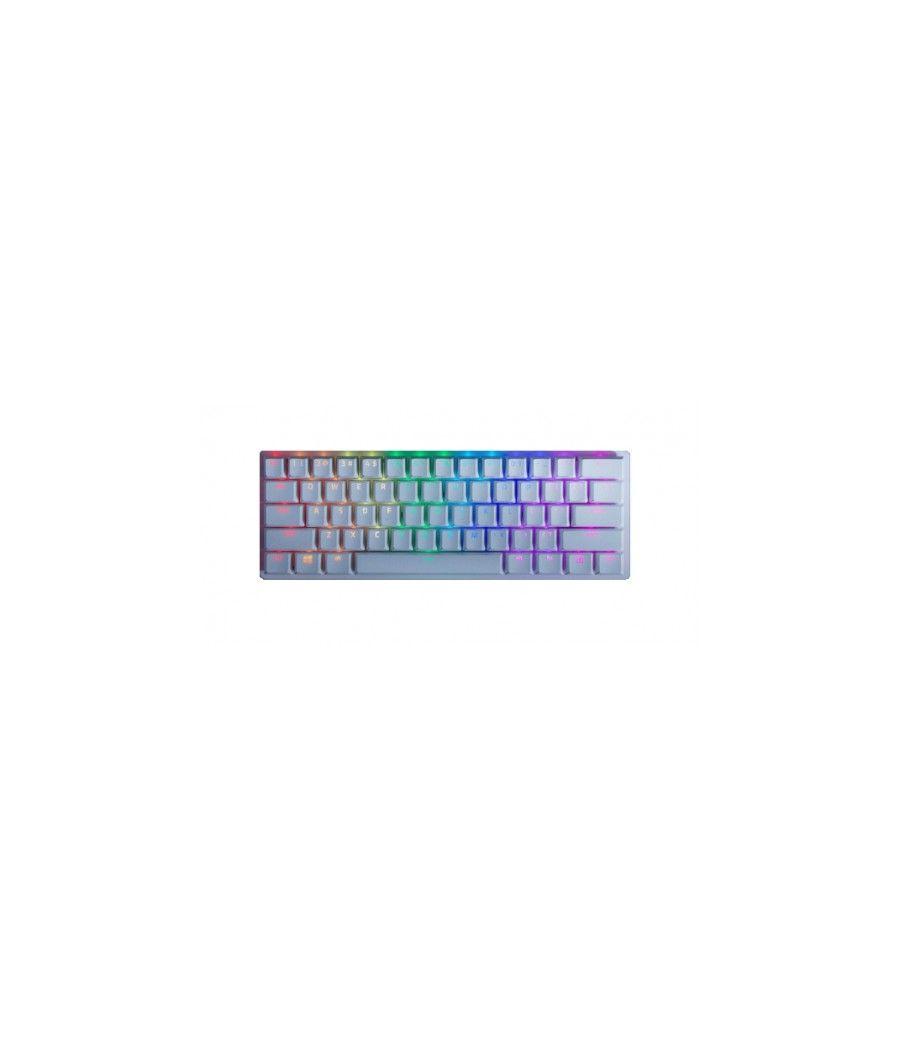 Razer huntsman mini teclado usb qwerty internacional de ee.uu. blanco