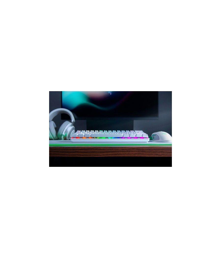 Razer huntsman mini teclado usb qwerty internacional de ee.uu. blanco