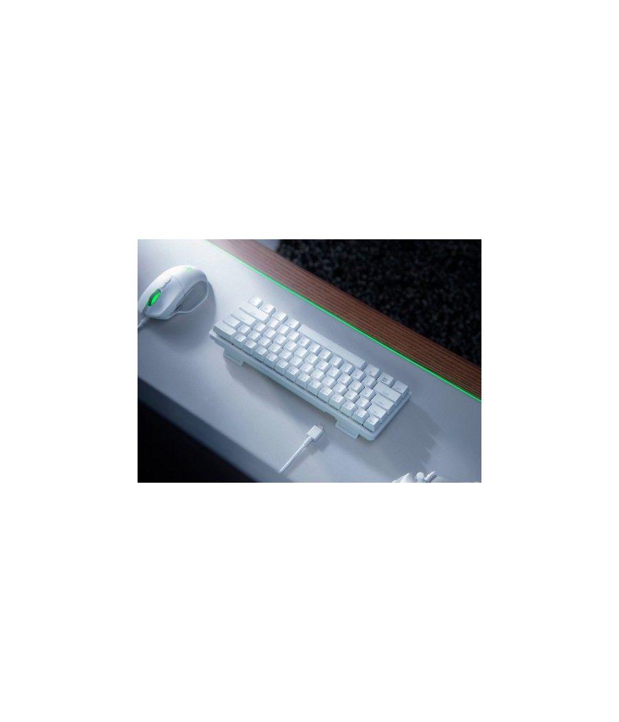 Razer huntsman mini teclado usb qwerty internacional de ee.uu. blanco