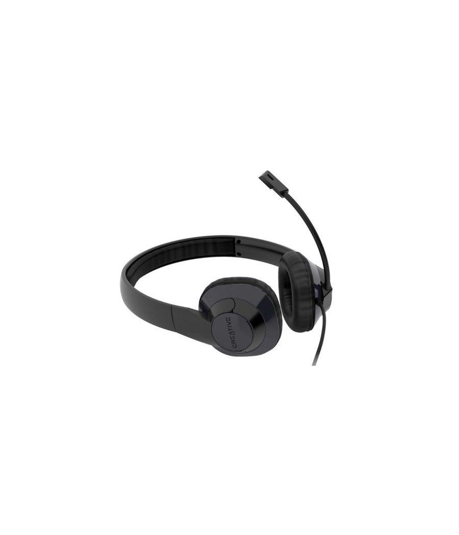 Creative labs hs-720 v2 auriculares alámbrico diadema oficina/centro de llamadas negro