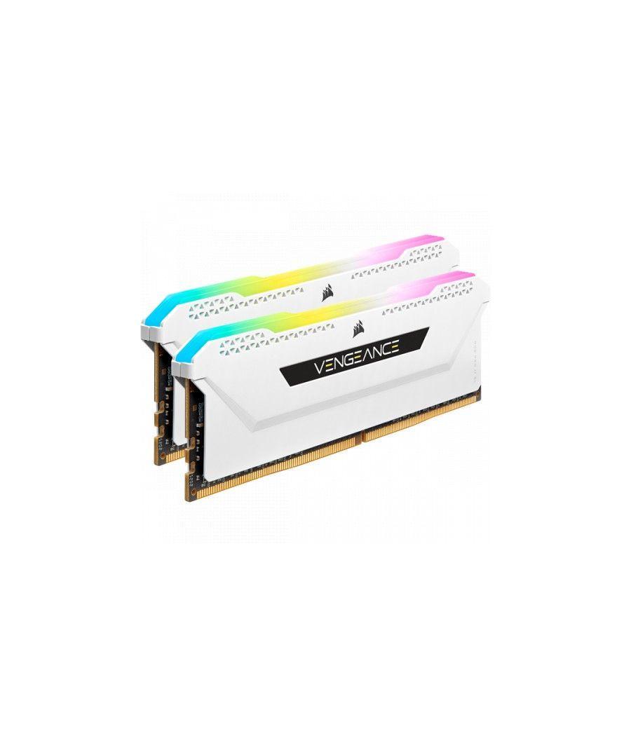 Corsair vengeance cmh16gx4m2e3200c16w módulo de memoria 16 gb 2 x 8 gb ddr4 3200 mhz