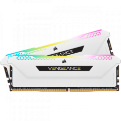 Corsair vengeance cmh16gx4m2e3200c16w módulo de memoria 16 gb 2 x 8 gb ddr4 3200 mhz