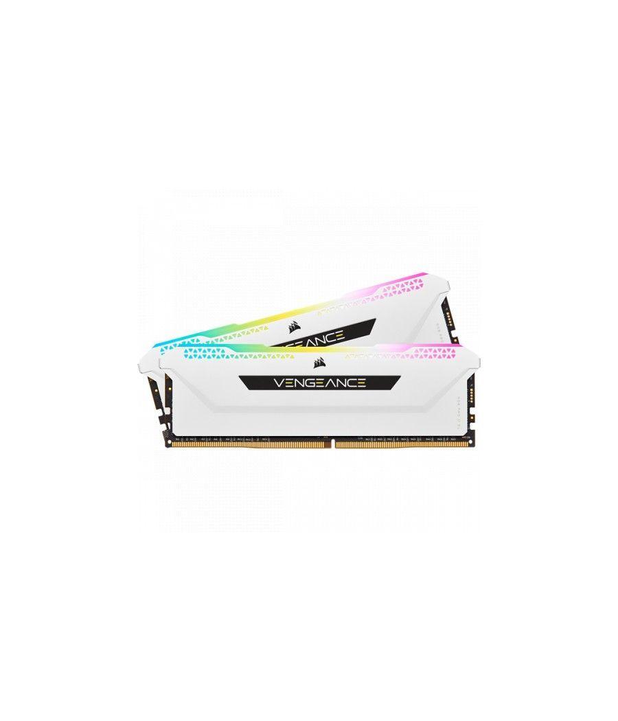 Corsair vengeance cmh16gx4m2e3200c16w módulo de memoria 16 gb 2 x 8 gb ddr4 3200 mhz