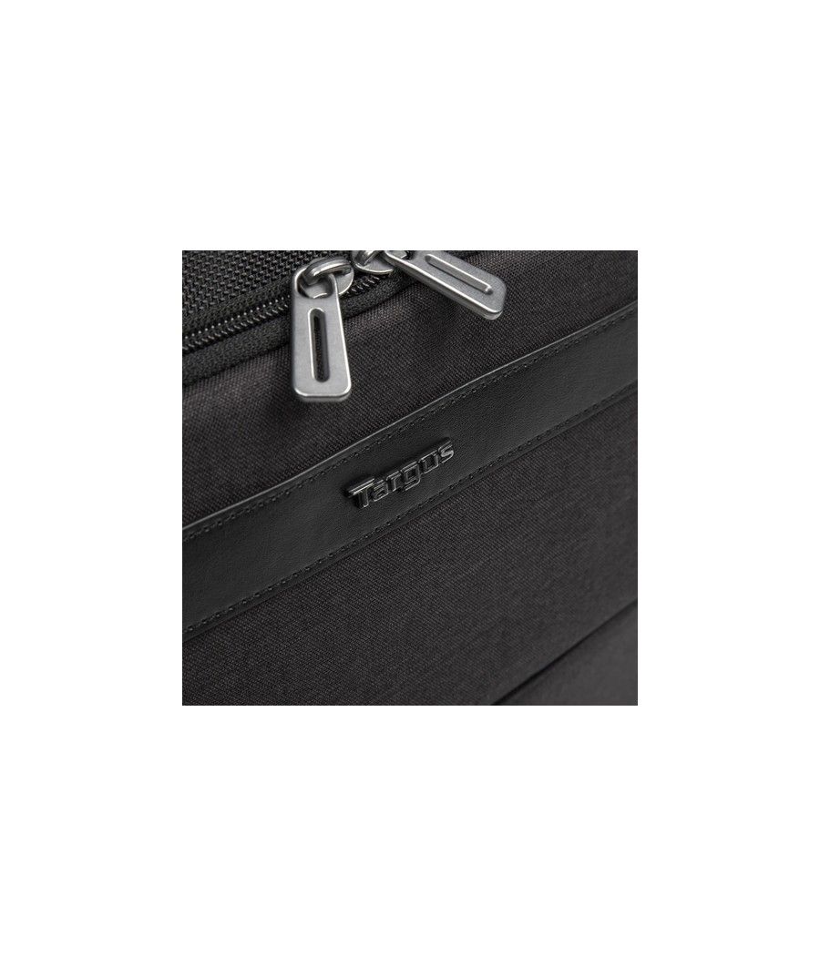 Targus CitySmart maletines para portátil 39,6 cm (15.6") Bandolera Negro, Gris - Imagen 7