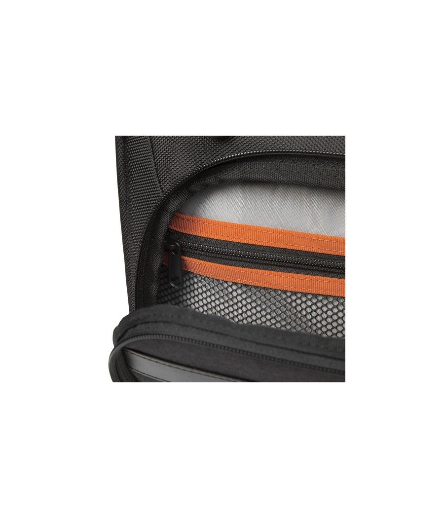 Targus CitySmart maletines para portátil 39,6 cm (15.6") Bandolera Negro, Gris - Imagen 8