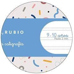 Cuaderno grapado a4 50hojas pauta 3mm mr con ejercicios rubio miquelrius 8145.