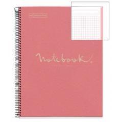 Cuaderno 100% reciclado nb-1 a4 80hojas ecorosa emotions miquelrius 6093