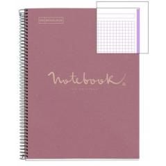 Cuaderno 100% reciclado nb-1 a4 80hojas ecolavanda emotions miquelrius 6090