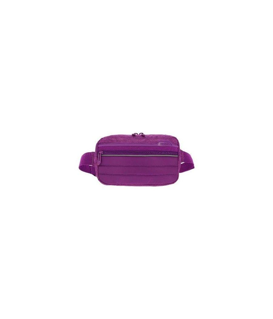 Riñonera thin pack morada totto ac50cmp001-1620z-p59