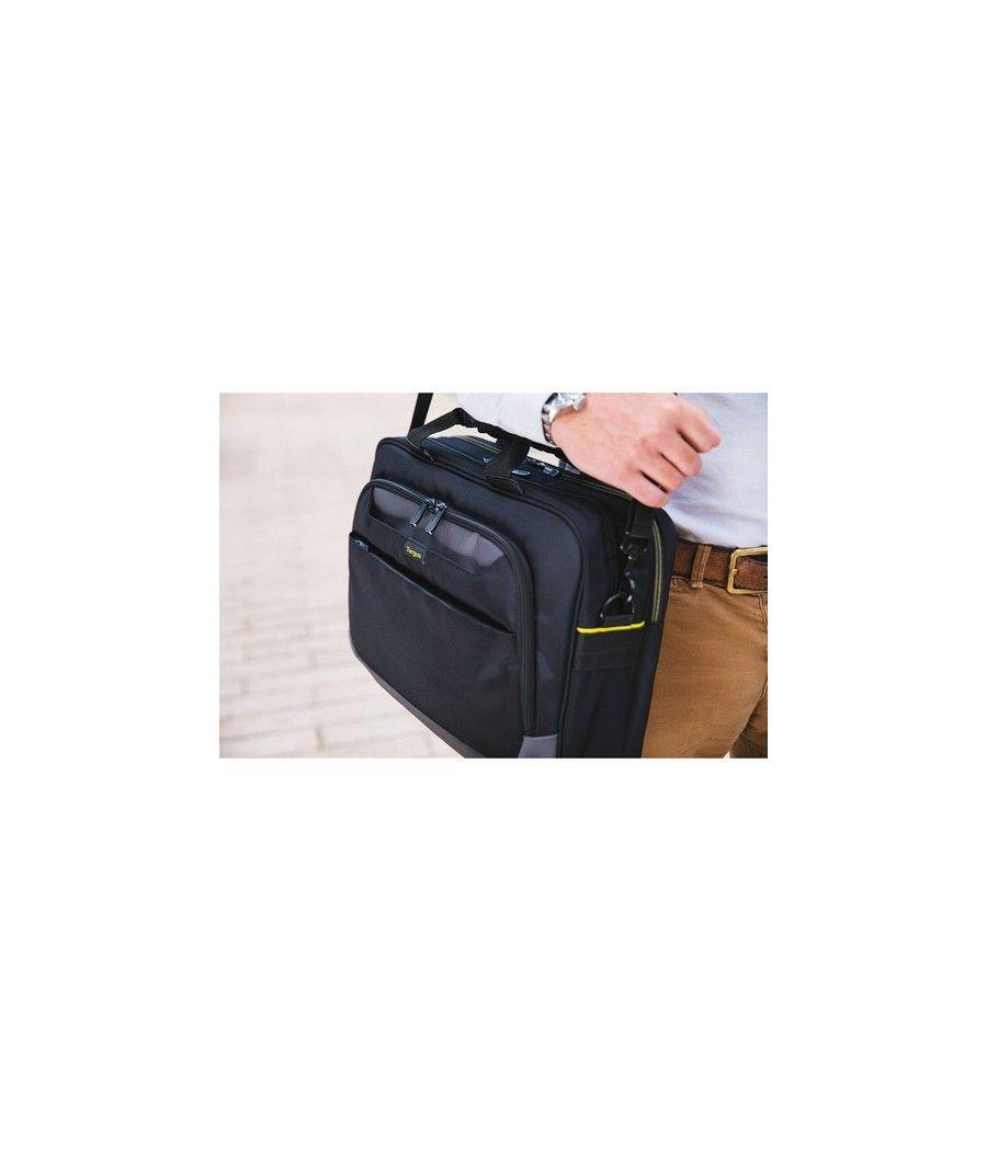Targus CityGear maletines para portátil 39,6 cm (15.6") Bandolera Negro - Imagen 11