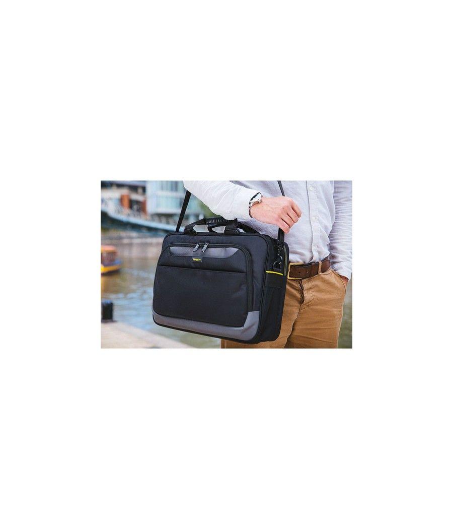 Targus CityGear maletines para portátil 39,6 cm (15.6") Bandolera Negro - Imagen 12