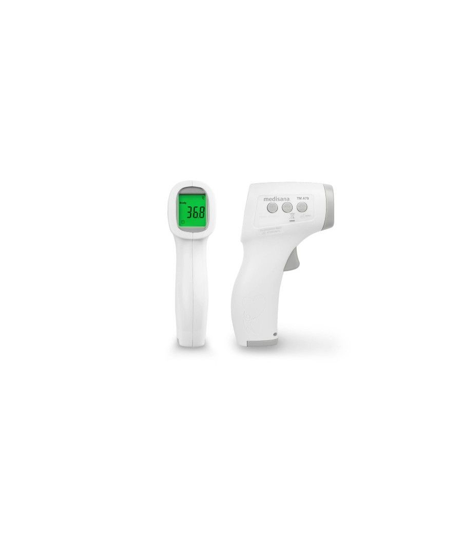 Medisana tm a79 termómetro con sensor remoto gris, blanco universal botones