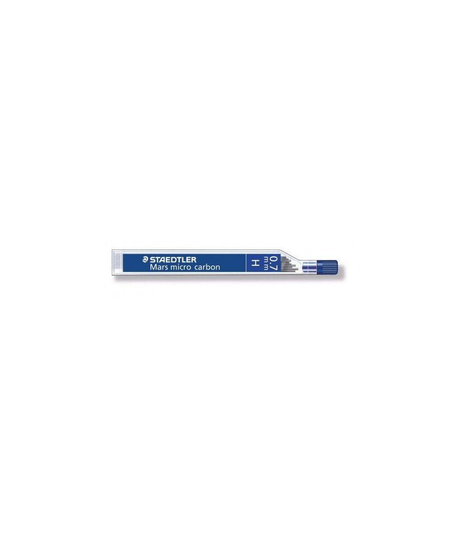 Minas micro carbon 250, 0,7mm, grad. h staedtler 250 07-h pack 12 unidades