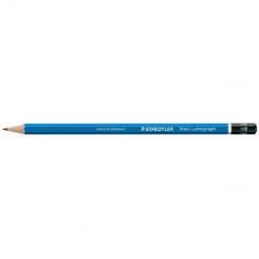 Lapiz grafito mars lumograph 100, grad. 9h staedtler 100-9h pack 12 unidades