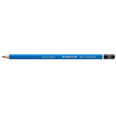 Lapiz grafito mars lumograph 100, grad. 10b staedtler 100-10b pack 12 unidades