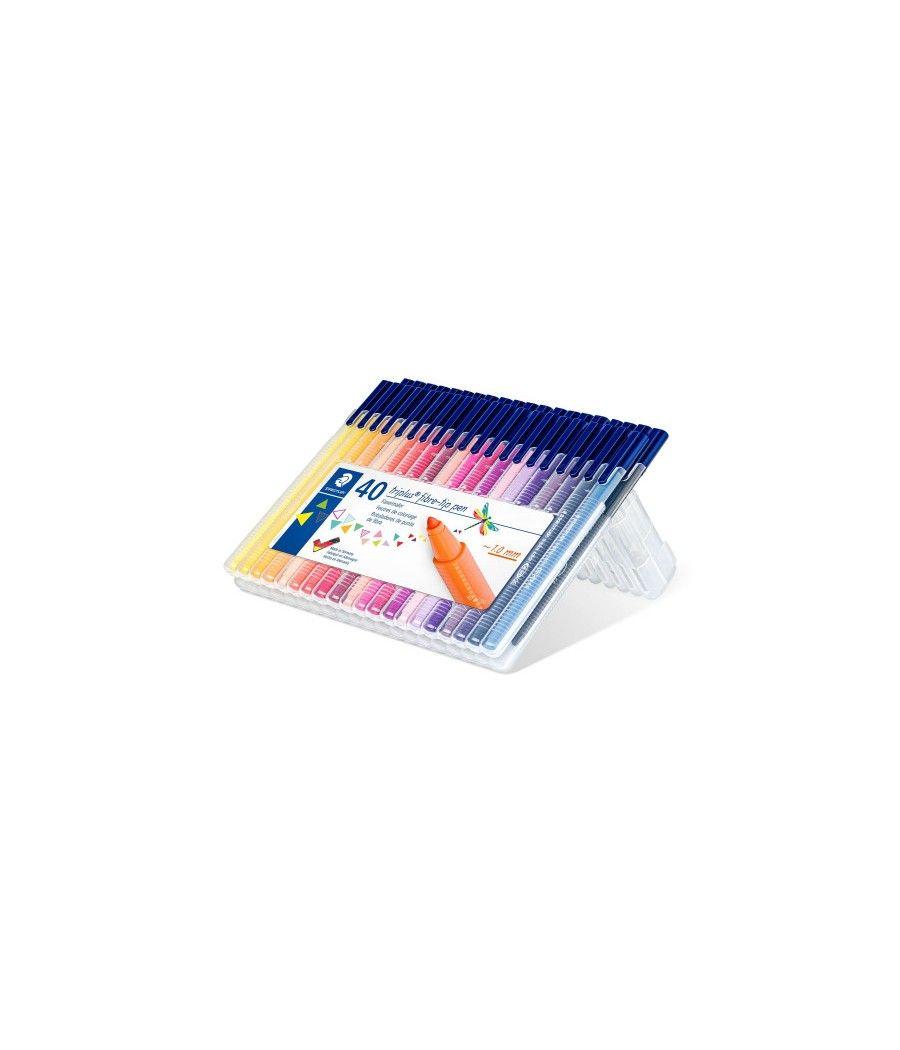 Estuche 40 pzastriplus color 323, surt. staedtler 323 sb40