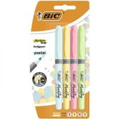 Blister 4 marcadores fluorescente colores pastel bic 964859
