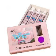 Pryse 6250056 pintura al óleo 21 ml tubo violeta