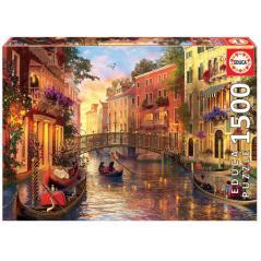 Educa sunset in venice puzzle rompecabezas 1500 pieza(s)