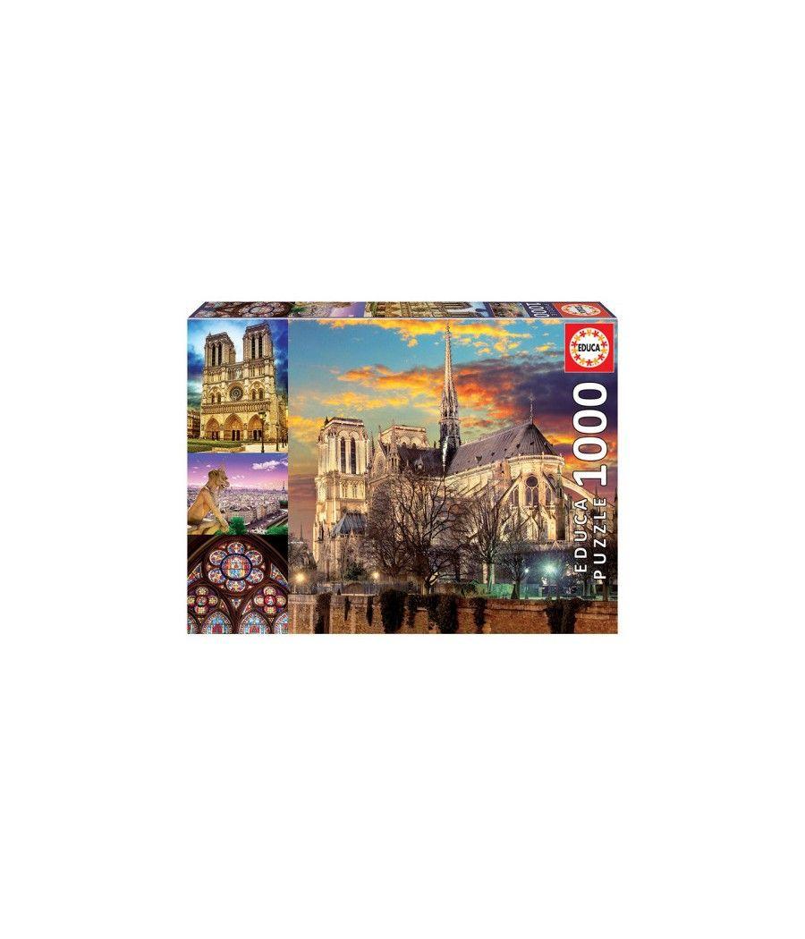 Educa notre dame collage puzzle rompecabezas 1000 pieza(s)