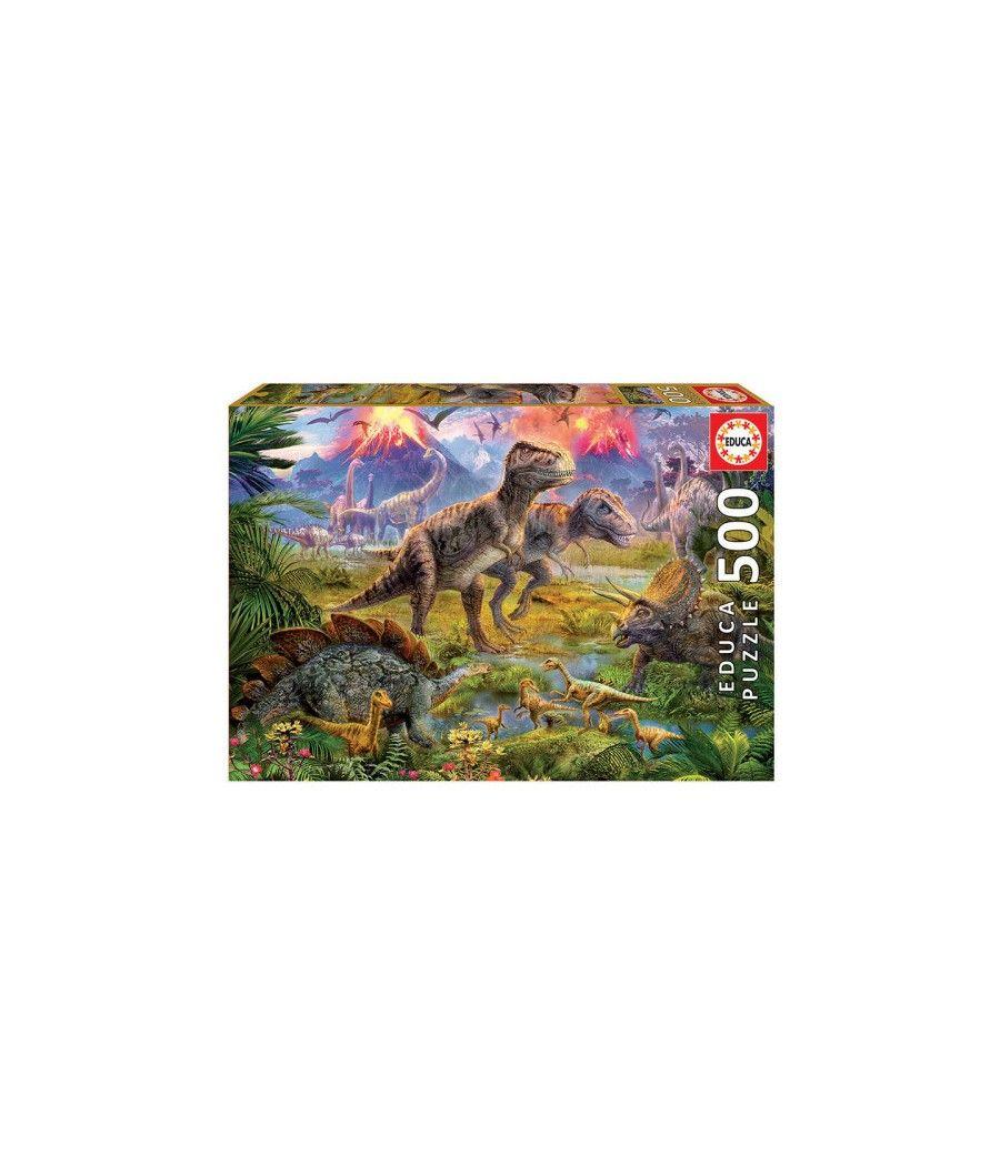 Educa dinosaur gathering puzzle rompecabezas 500 pieza(s)