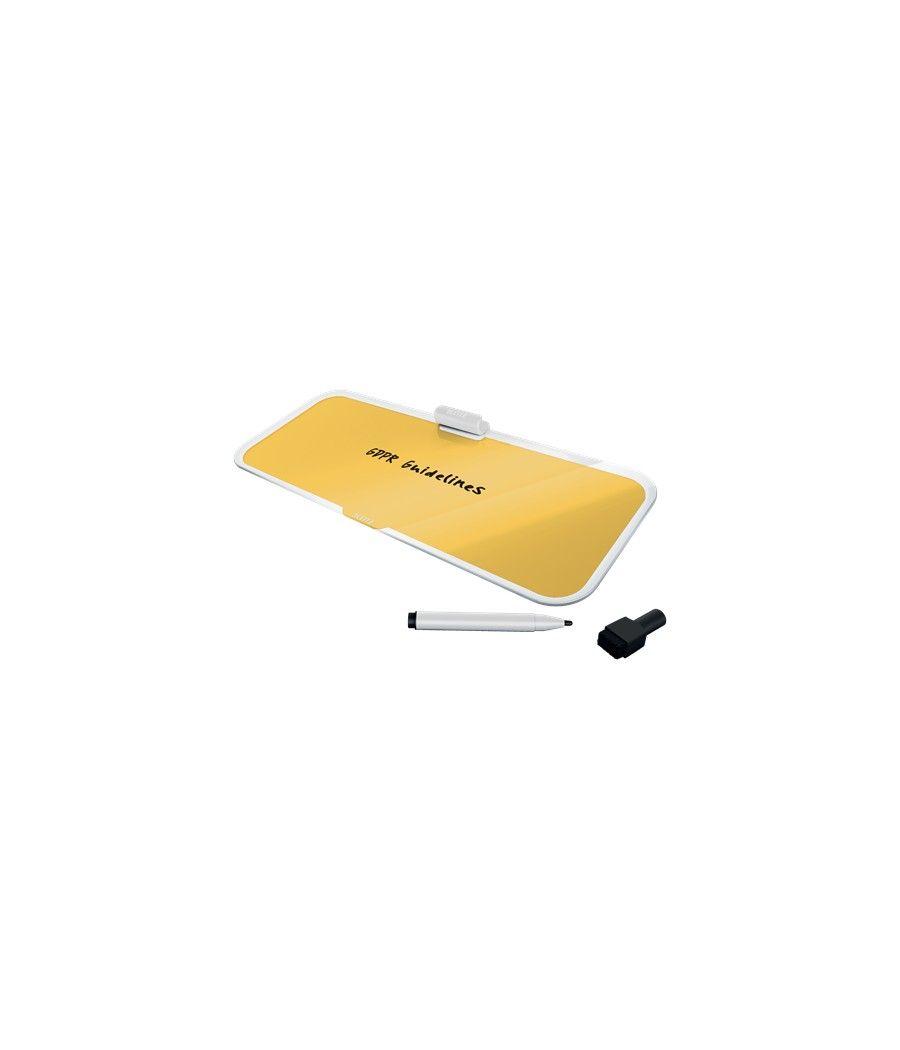 Set sobremesa cristal cosy, amarillo leitz 52690019