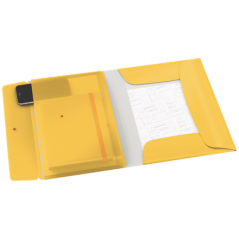 Carpeta 3 sol. cosy mobile c/bols amarillo leitz 46190019