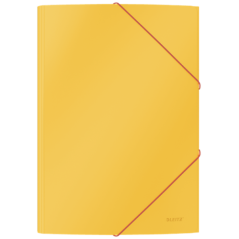 Dossier 3 solapas cosy soft touch amarillo leitz 30020019