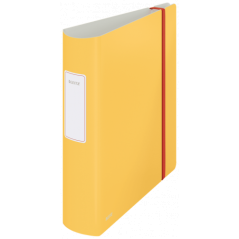 Archivador active cosy 180° 80mm amarillo leitz 10380019