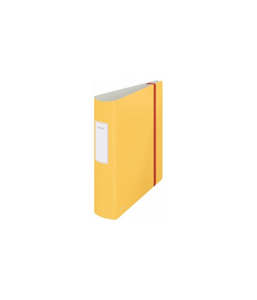 Archivador active cosy 180° 80mm amarillo leitz 10380019