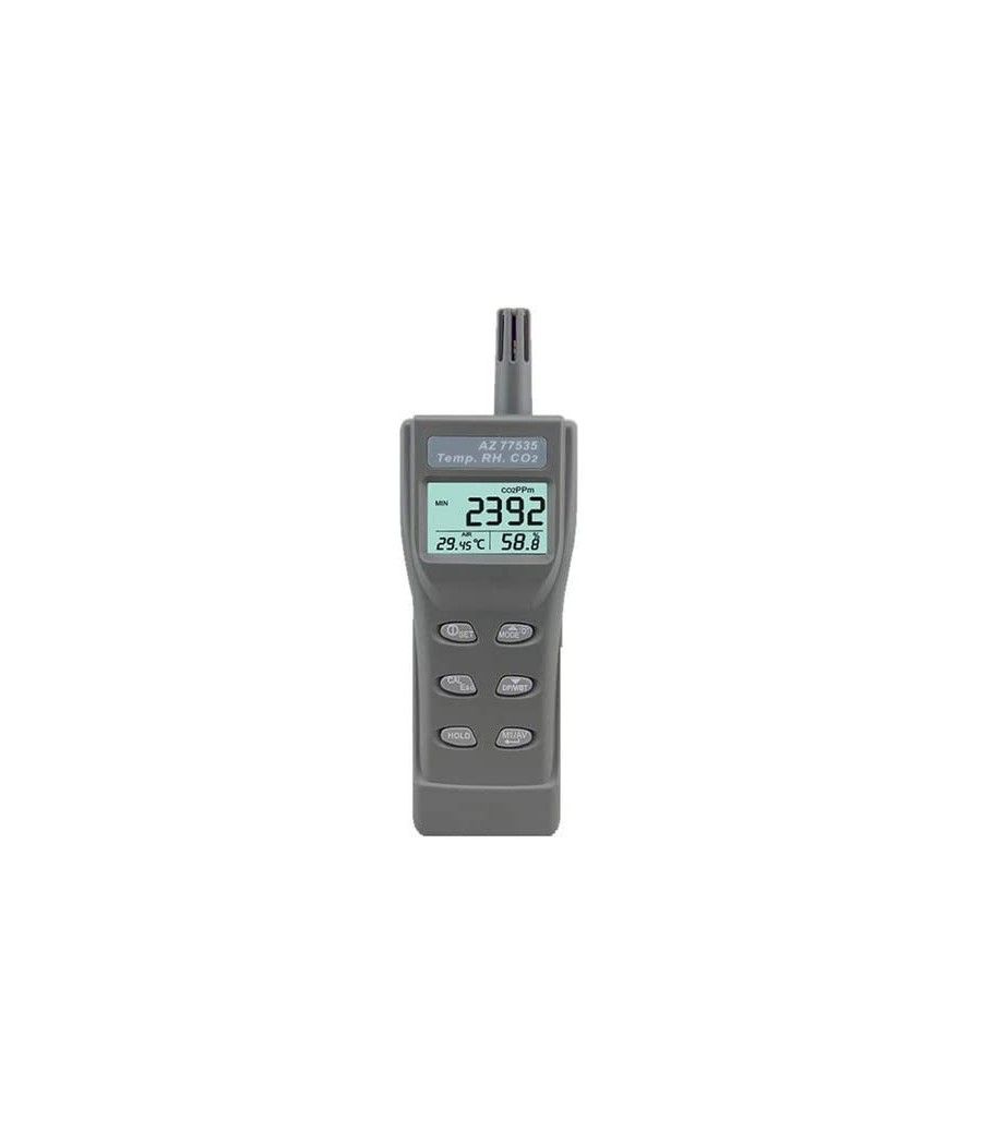 Medidor de calidad del aire co2 -temperatura-humedad az77535
