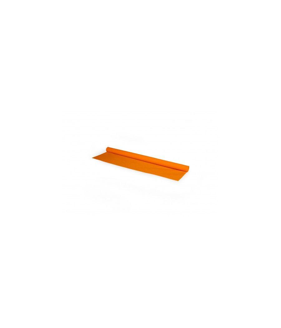 Pack 10 rollos papel crepe premium 60g 0,50 x 2,5 m naranja sadipal s1565004