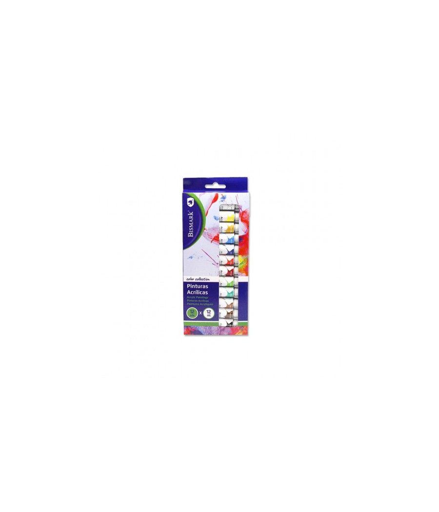 Bismark 327025 pintura acrílica 12 ml multi tubo