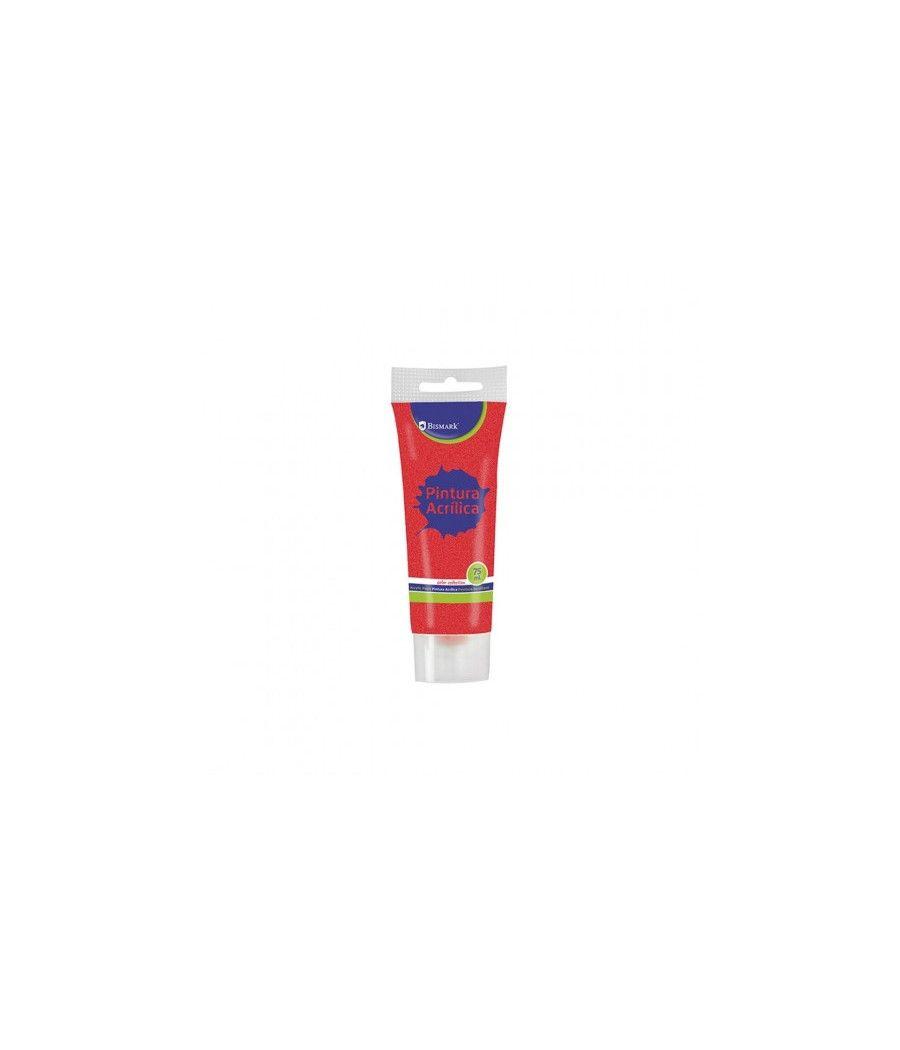 Bismark 328676 pintura acrílica 75 ml rojo tubo