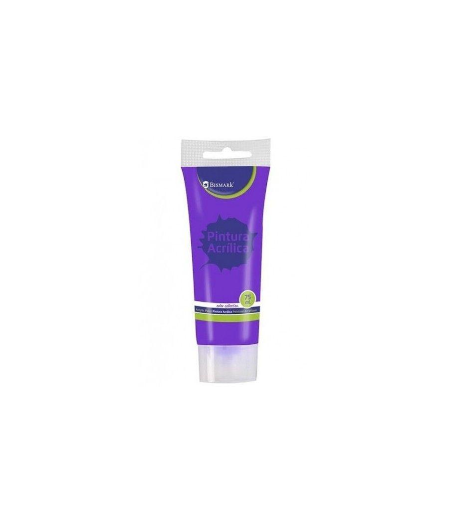 Bote pintura acrilica 75 ml morado bismark 328524