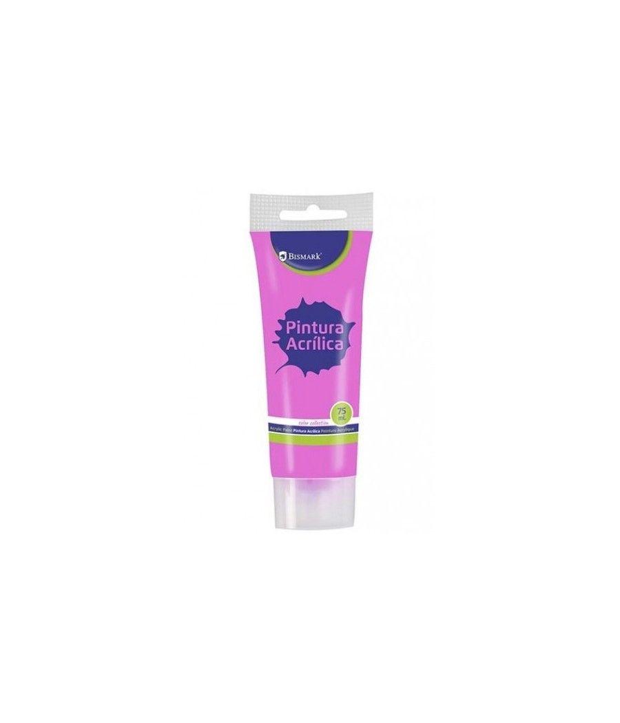 Bote pintura acrilica 75 ml rosa bismark 328523