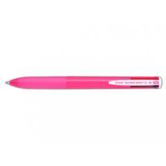 Boligrafo supergrip g - 4 colores - cuerpo color- rosa pilot bpkgg-35m-p
