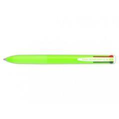 Boligrafo supergrip g - 4 colores - cuerpo color- verde lima pilot bpkgg-35m-lg