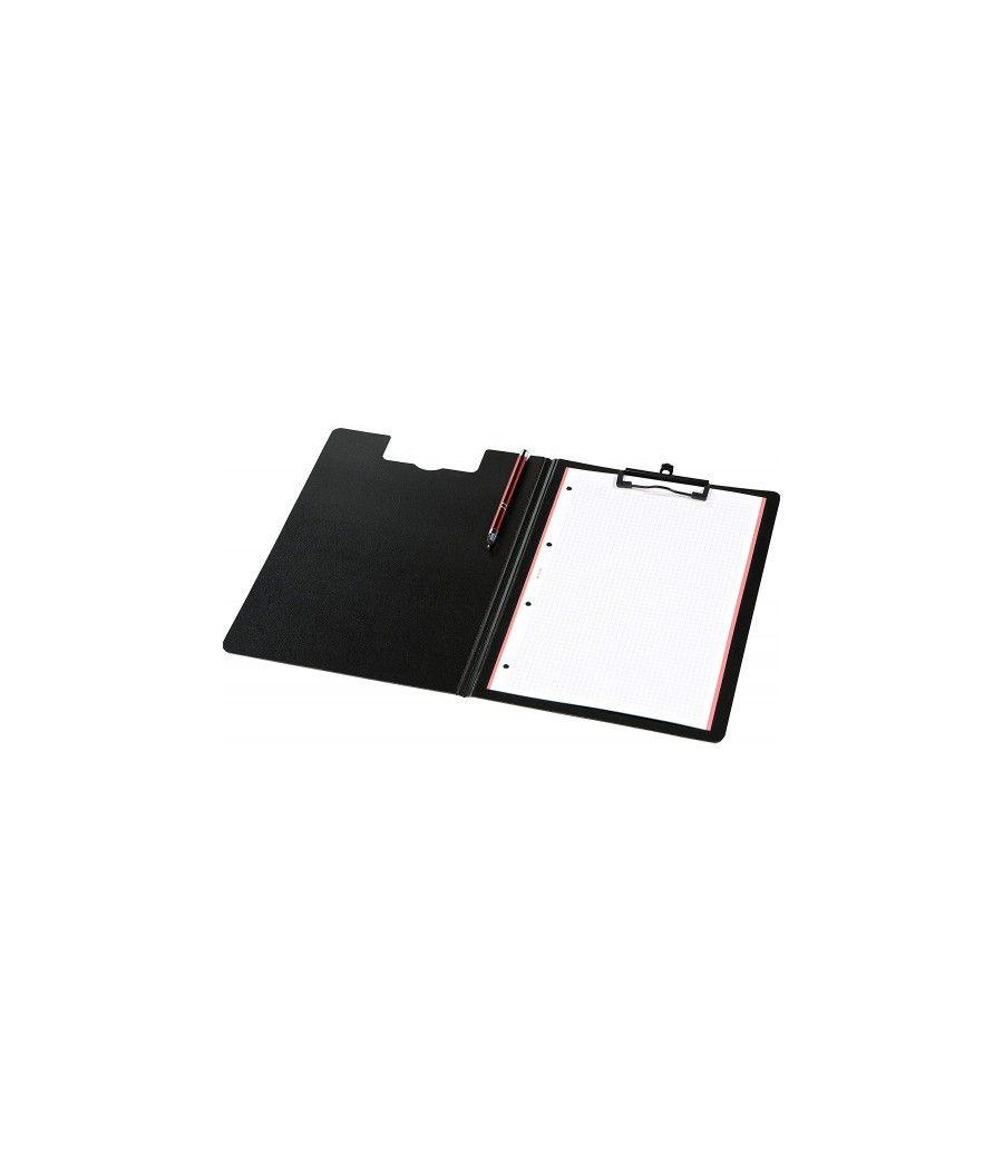 Carpeta c/pinza a4 polipropileno rigido foam stlye negro carchivo 63040106