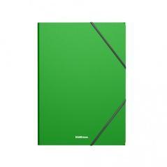 Carpeta con gomas elásticas matt classic, a4, verde erich krause 53323 pack 4 unidades