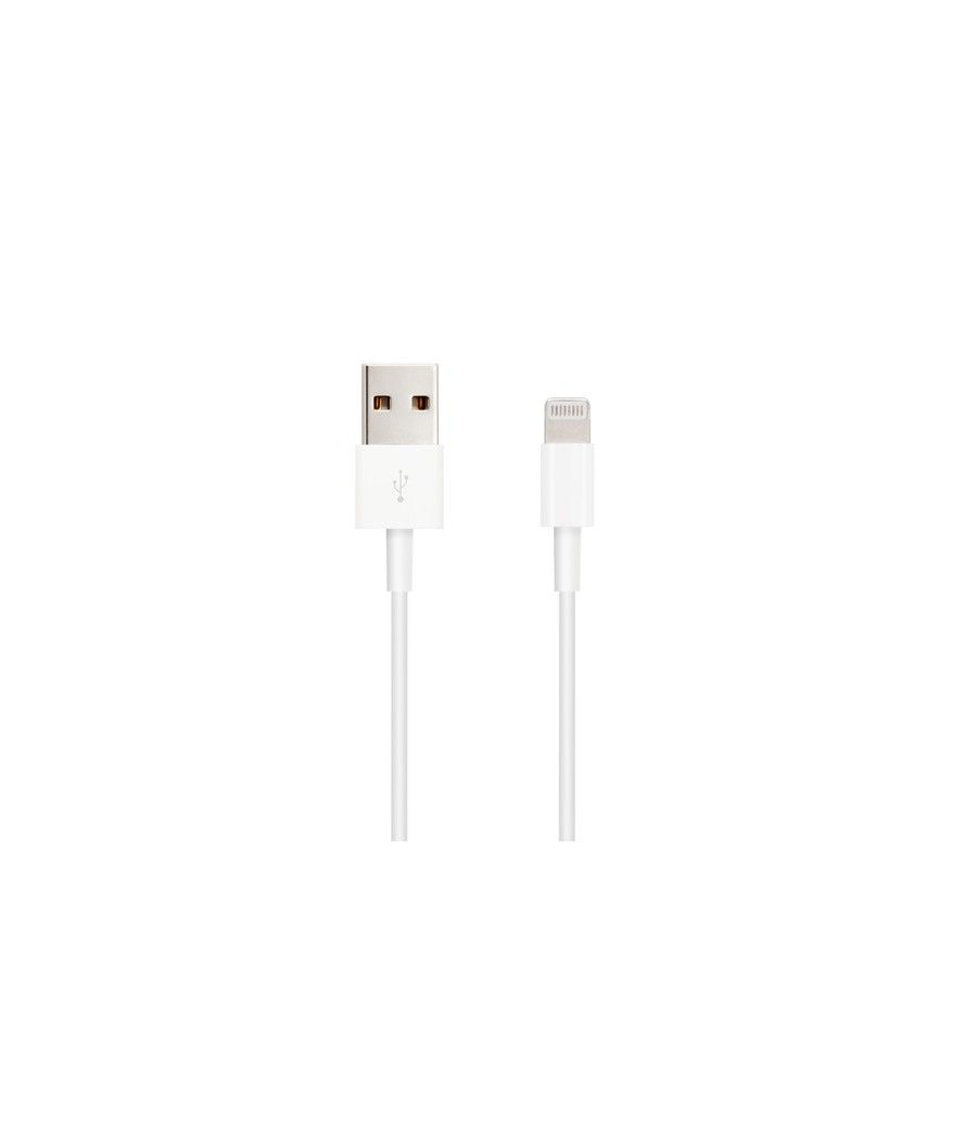 Nanocable CABLE LIGHTNING IPHONE A USB 2.0, IPHONE LIGHTNING-USB A/M, 1.0 M - Imagen 2