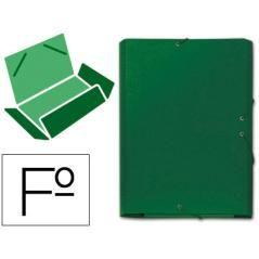 Carpeta carton compacto gofrado nº 8.folio goma solapa verde mariola 5285ve pack 10 unidades