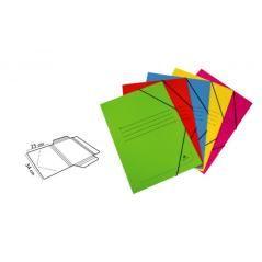 Carpeta carton simil prespan 500 gr./m2. folio goma solapa fucsia mariola 1525fu pack 20 unidades